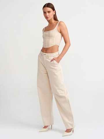Dilvin Top in Beige