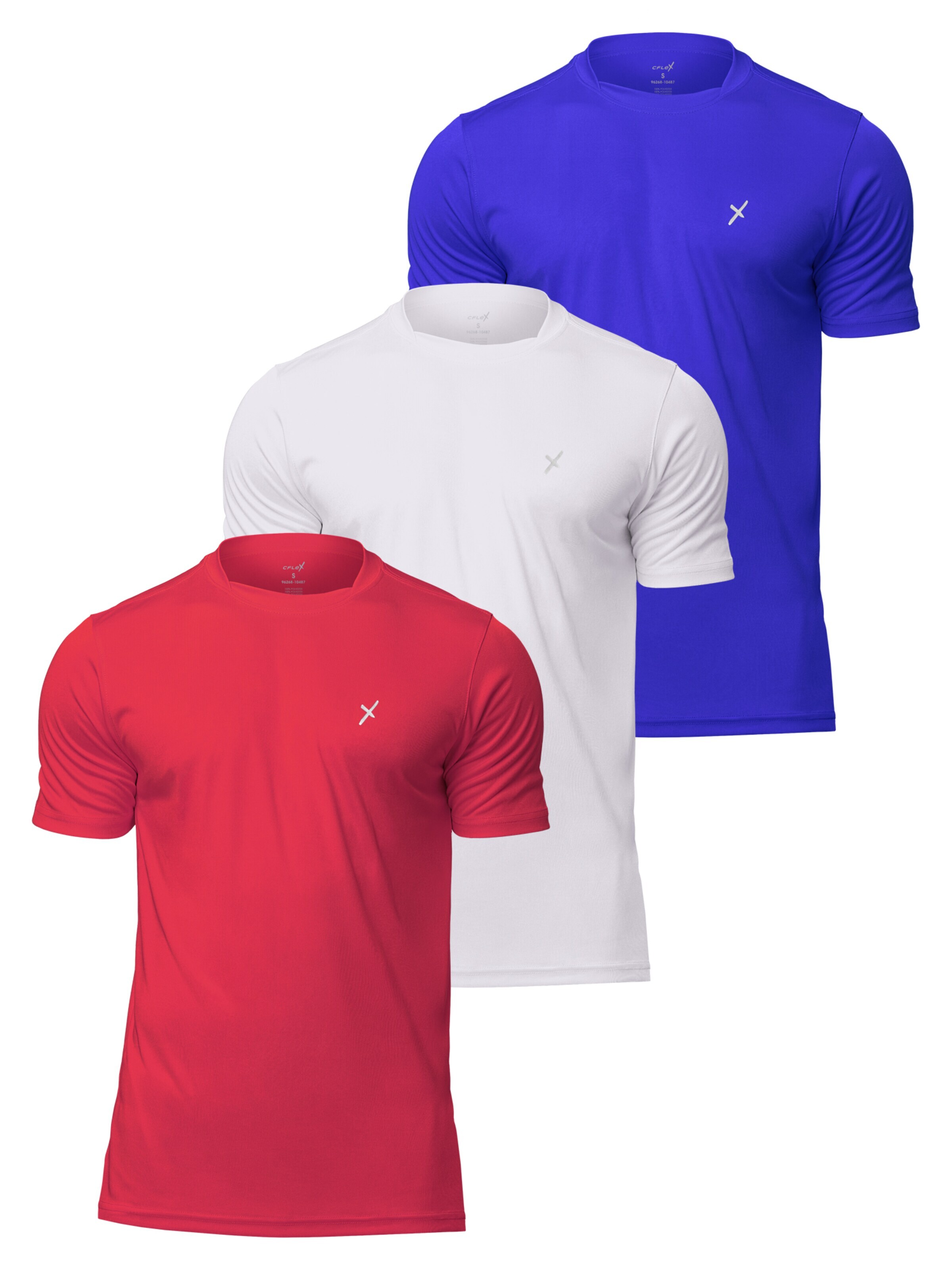 cflex Performance Shirt 'Sportswear Collection Set' in Red: front