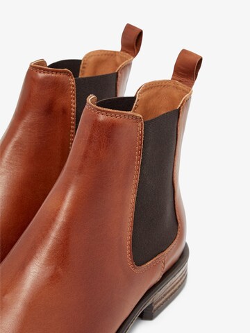 Chelsea Boots Bianco en marron