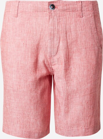 Pantalon chino 'Paolos' Bruun & Stengade en orange : devant