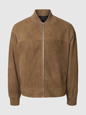 SELECTED Between-season jacket in Brown