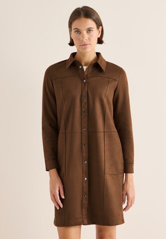 CECIL Blusenkleid in Braun: Vorderseite