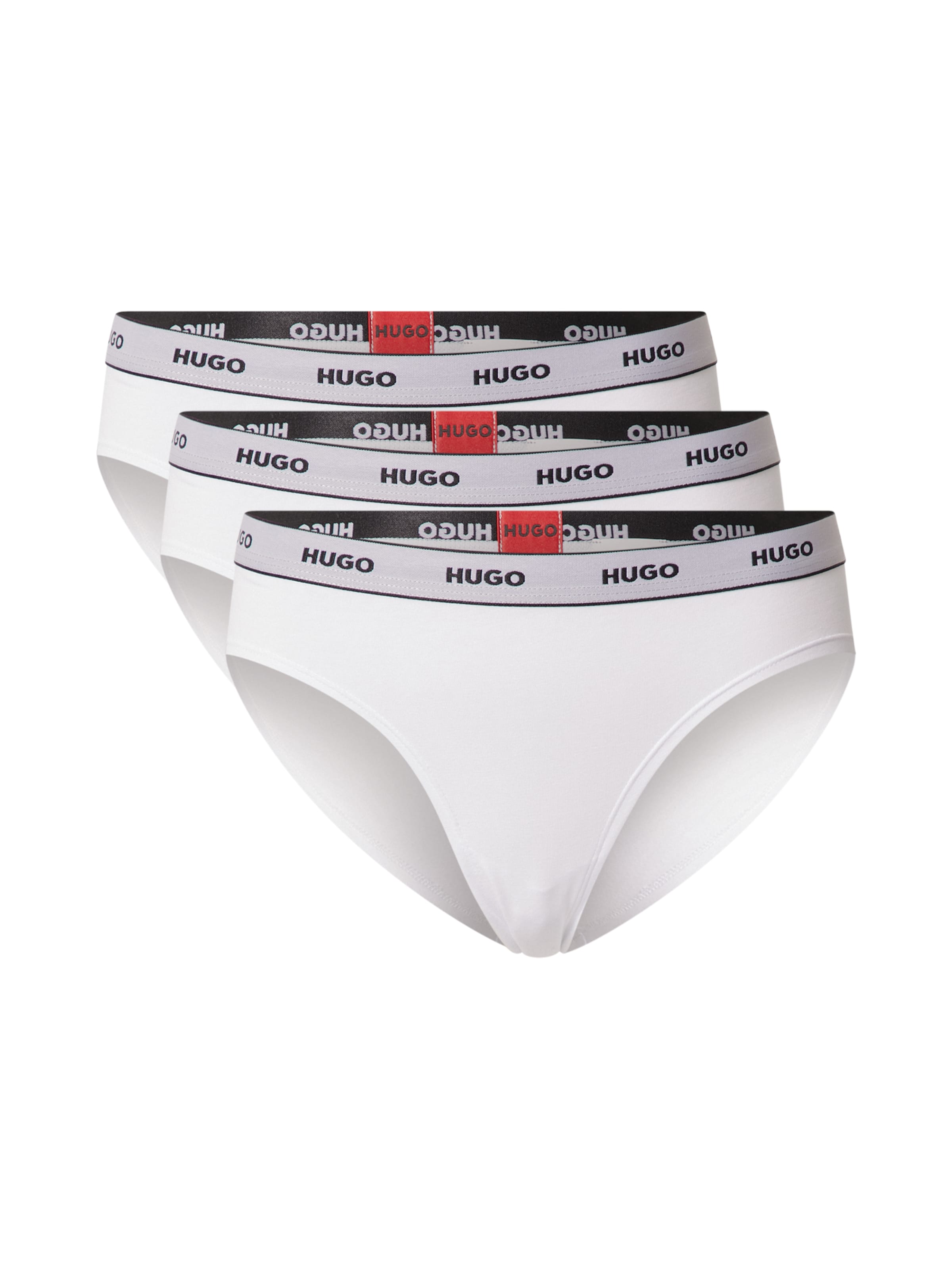 Slip HUGO en blanc : devant