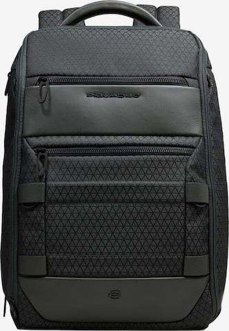 Piquadro Rucksack in Grün: Vorderseite