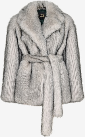 CESARE GASPARI Wintermantel in Wit: voorkant