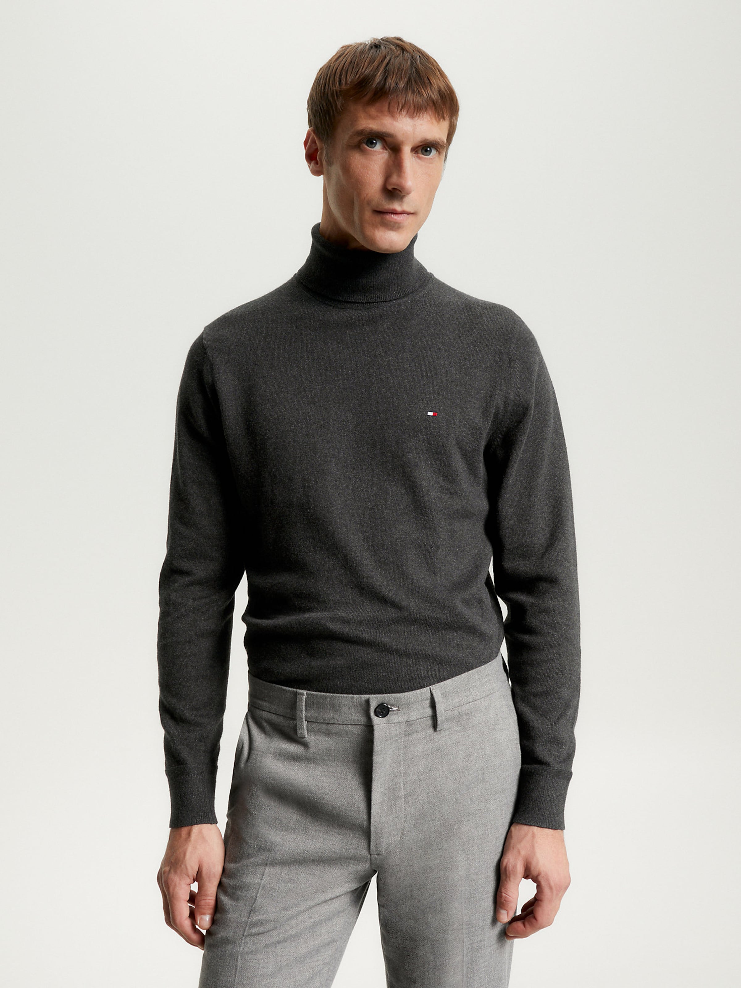 Tommy hilfiger top turtleneck jumper mens