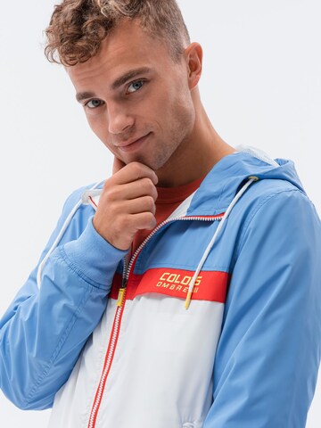 Ombre Between-season jacket 'C438' in Blue