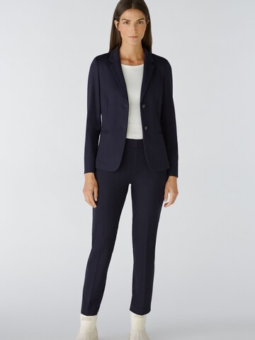 OUI Slimfit Chinohose in Blau