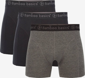 Bamboo basics Boxershorts in Zwart: voorkant