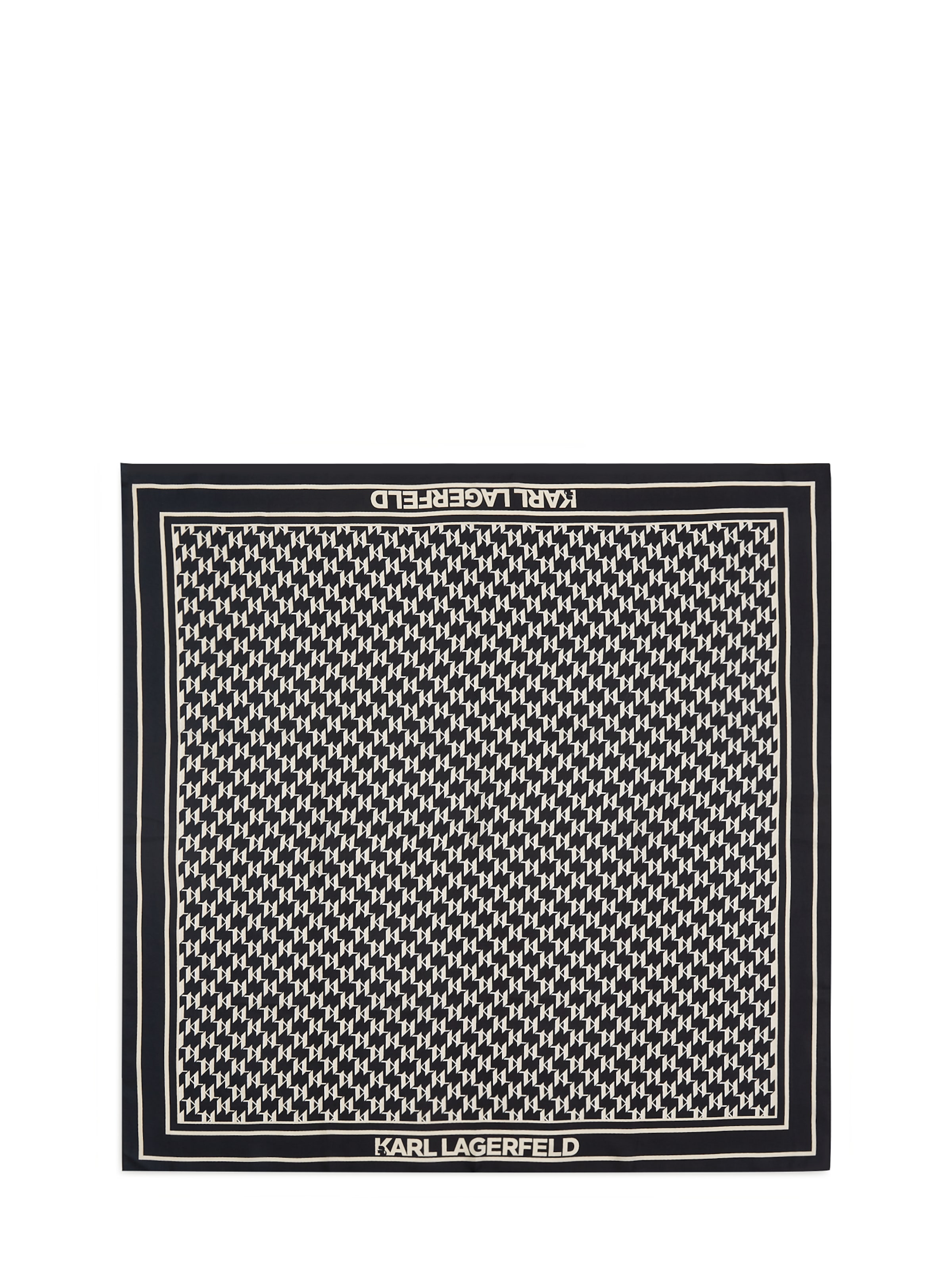 Karl Lagerfeld Шал в черно: отпред