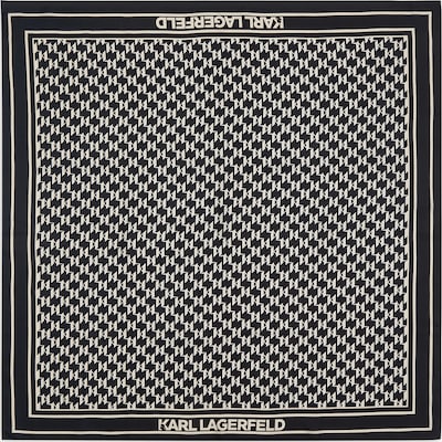 Karl Lagerfeld Schal in schwarz / weiß, Produktansicht