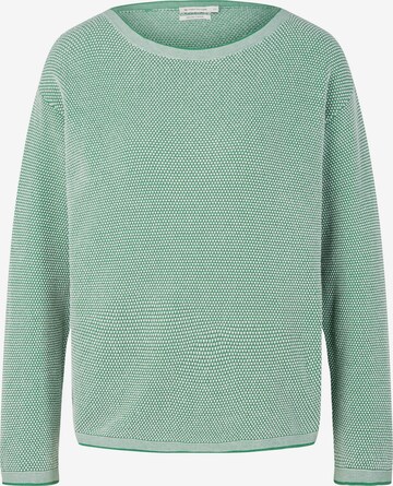 Pull-over TOM TAILOR en vert : devant