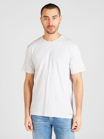 Carhartt WIP - Camiseta en gris: frente
