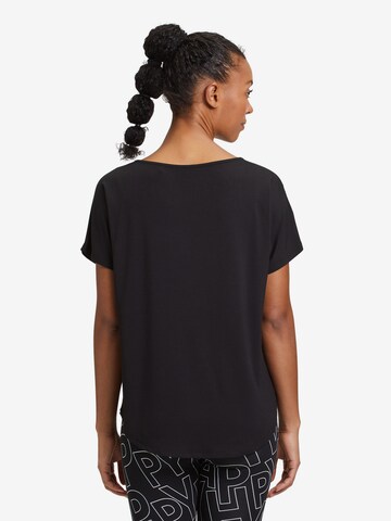 Betty Barclay Oversize-Shirt mit V-Ausschnitt in Schwarz