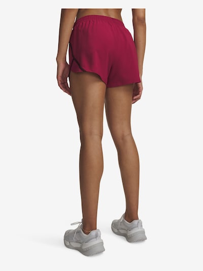 UNDER ARMOUR Sports trousers 'Fly By 3' in L/Regular in Red / Black, Item view
