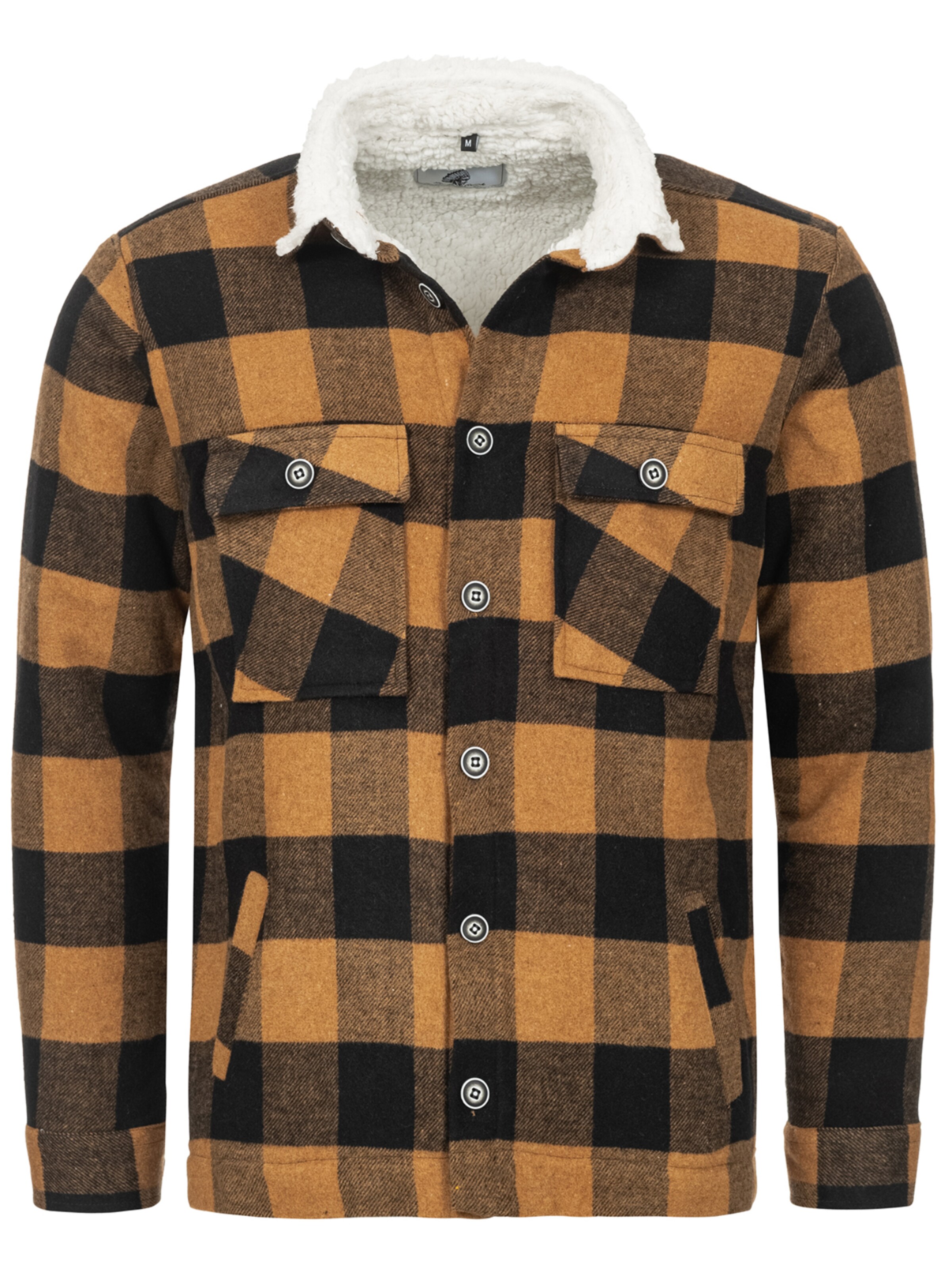 Rock Creek Jacke in Gelb: Vorderseite