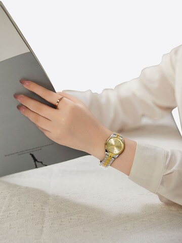 Victoria Hyde - Relógios analógicos 'Rose' em prata: frente