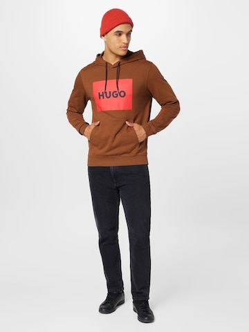 HUGO Sweatshirt 'Duratschi' in Rot