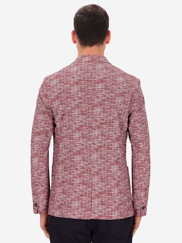 Distretto12 Regular fit Colbert 'Pablo' in Rood