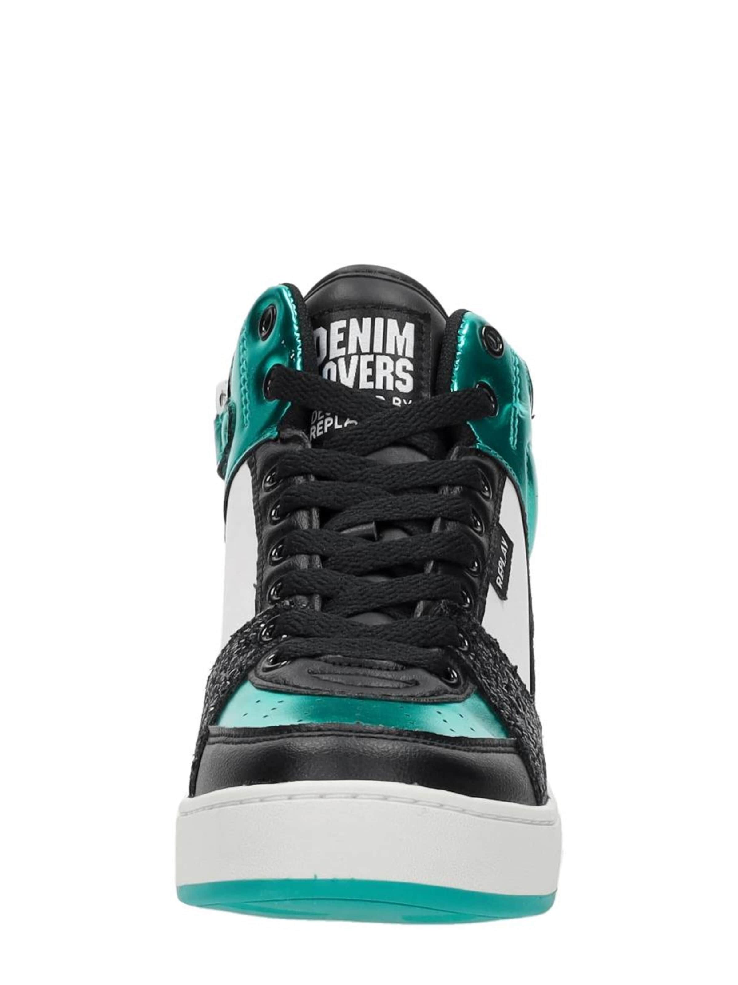 REPLAY Trainers 'Cobra 7CC' in Green