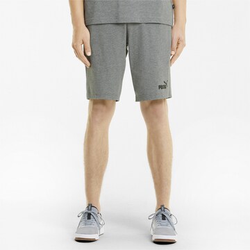 Regular Pantalon PUMA en gris : devant