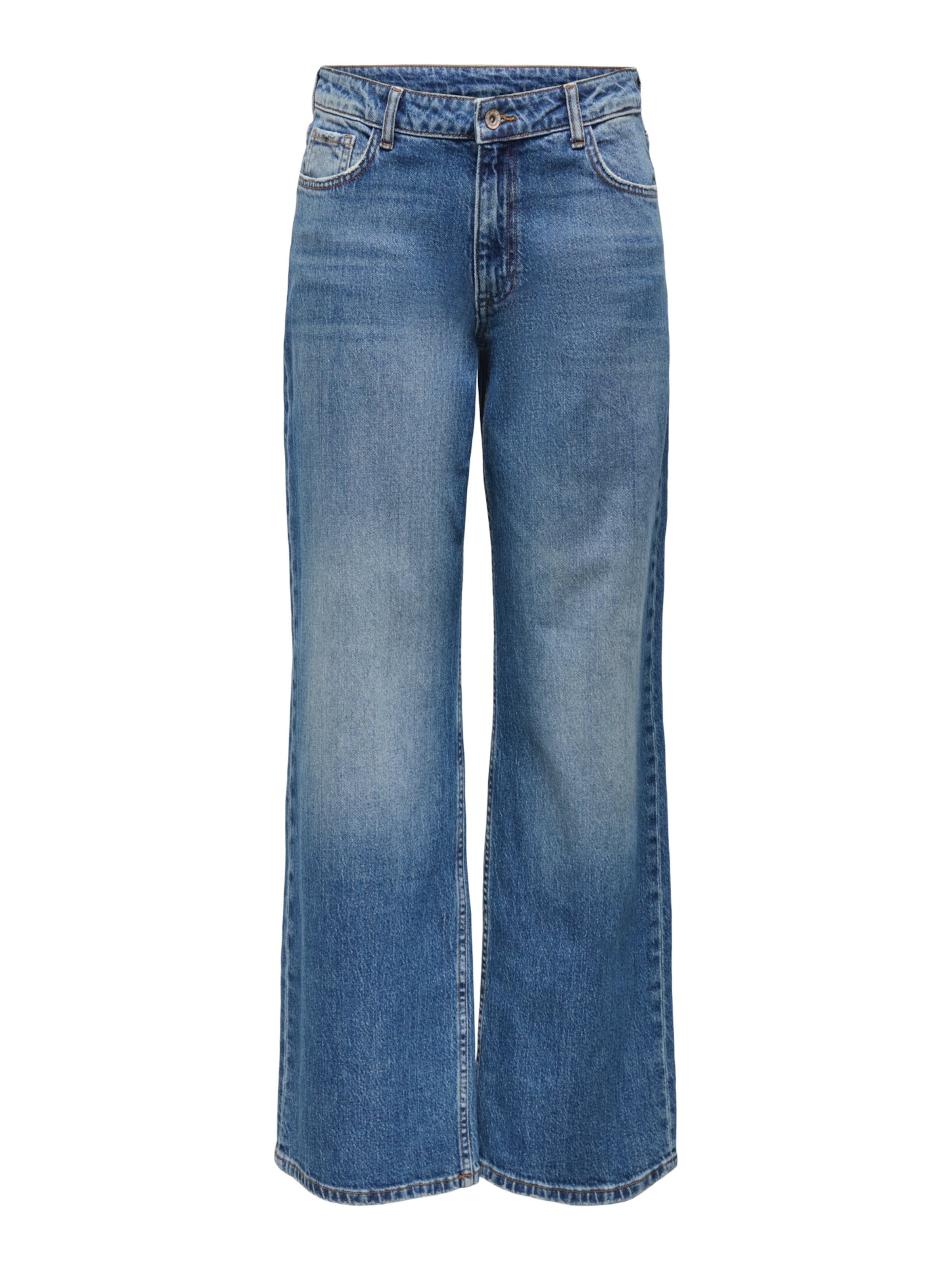 JDY Wide leg Jeans &#x27;RUBY&#x27; in Blauw: voorkant