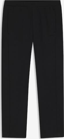 BOSS Regular Pants in Black: front