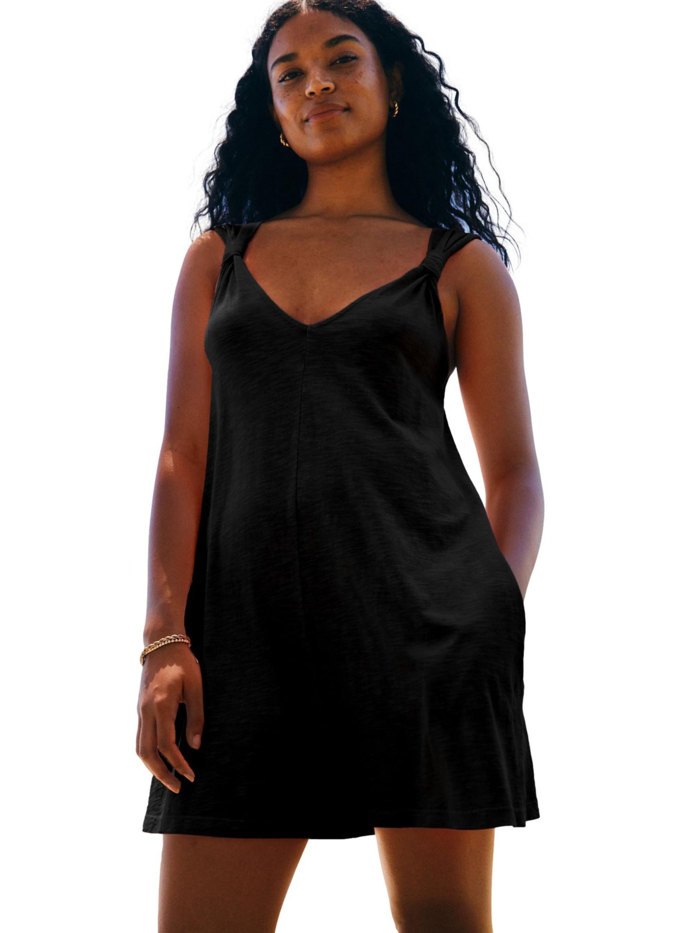 Next Комбинезон в Черный: спереди