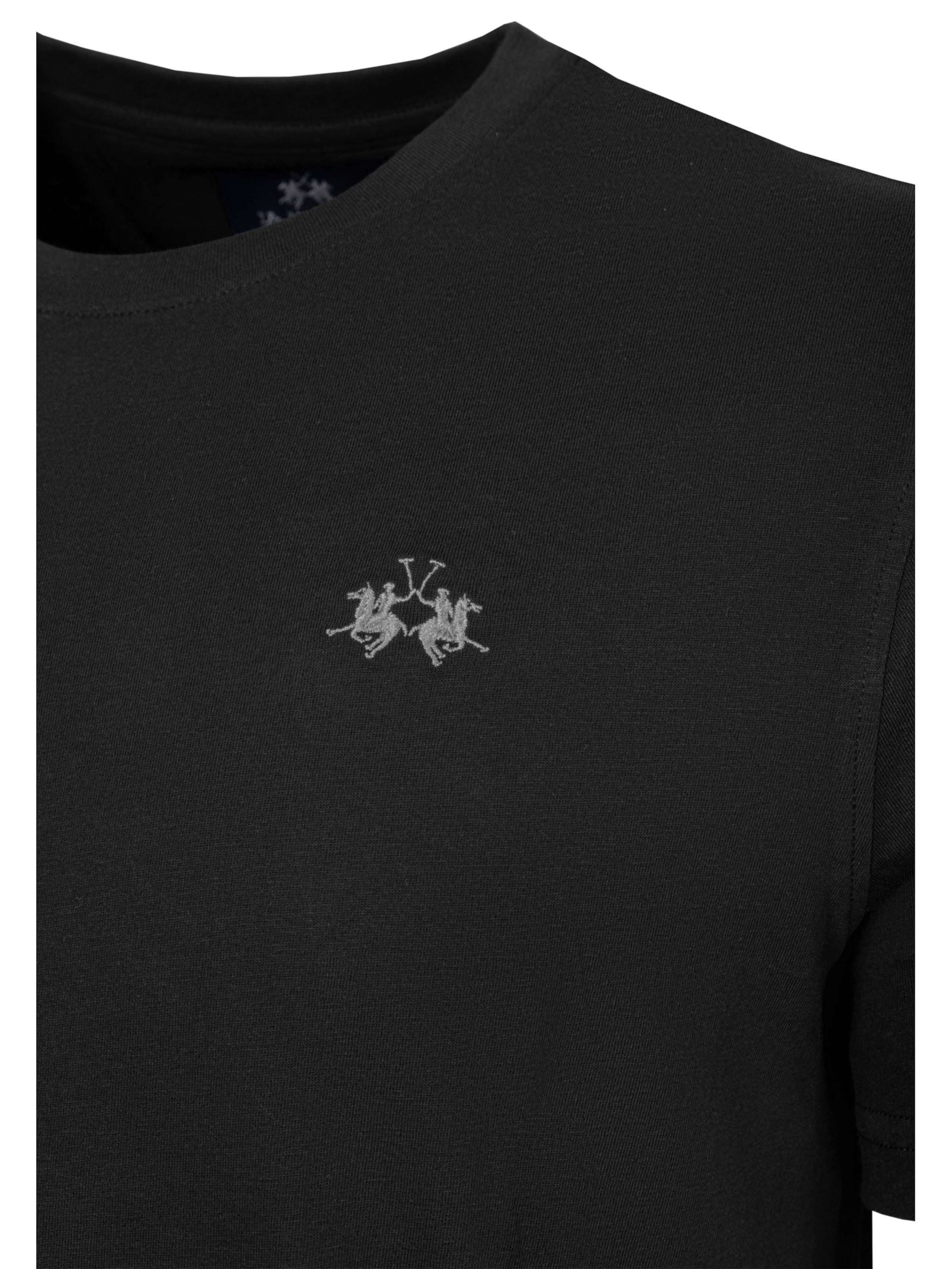 La Martina T-Shirt in Schwarz