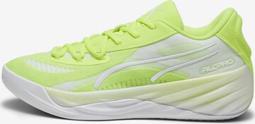 PUMA Sportschoen 'All Pro Nitro' in Groen: voorkant