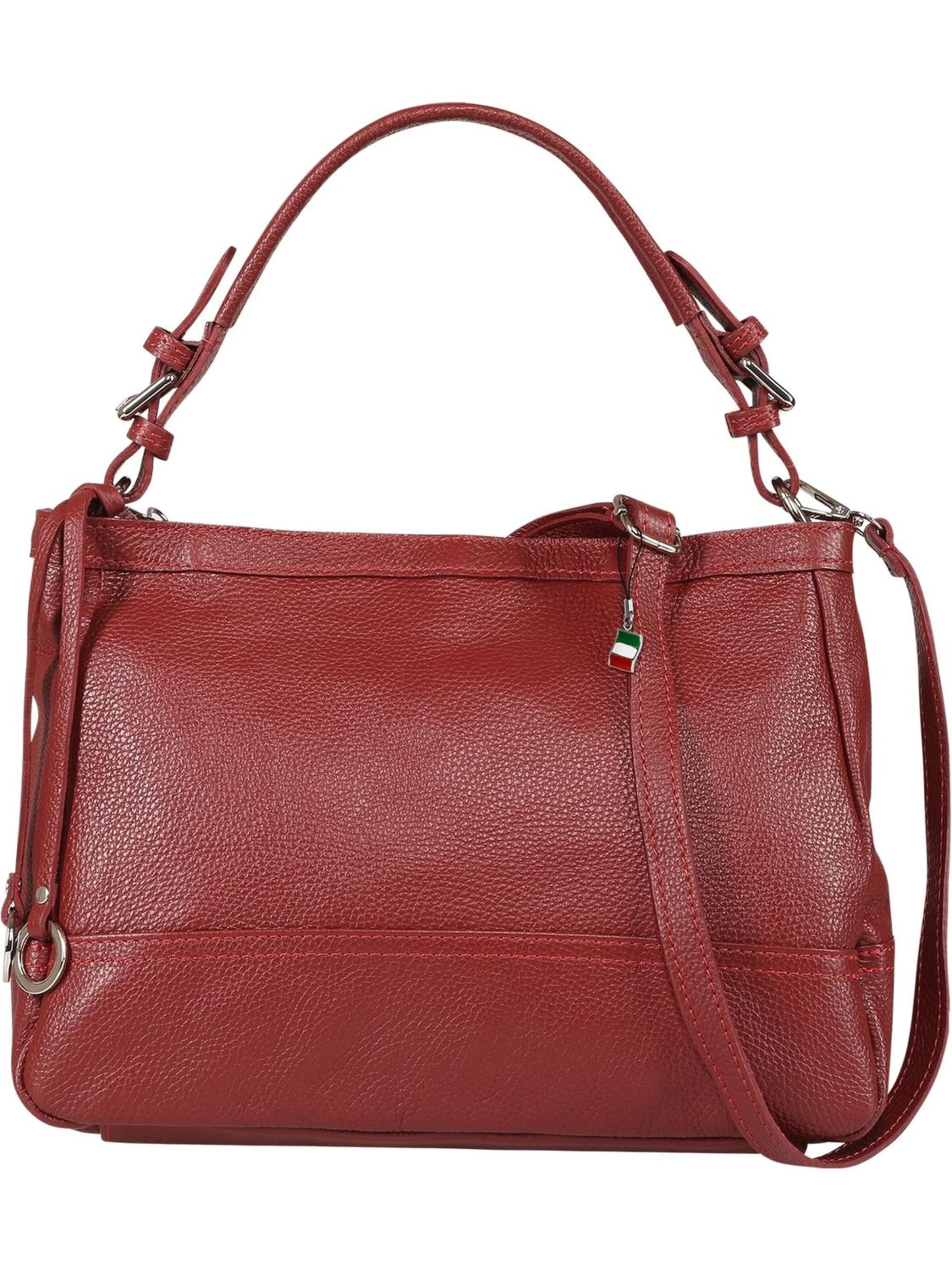 Borsa a mano di Florence in rosso: frontale
