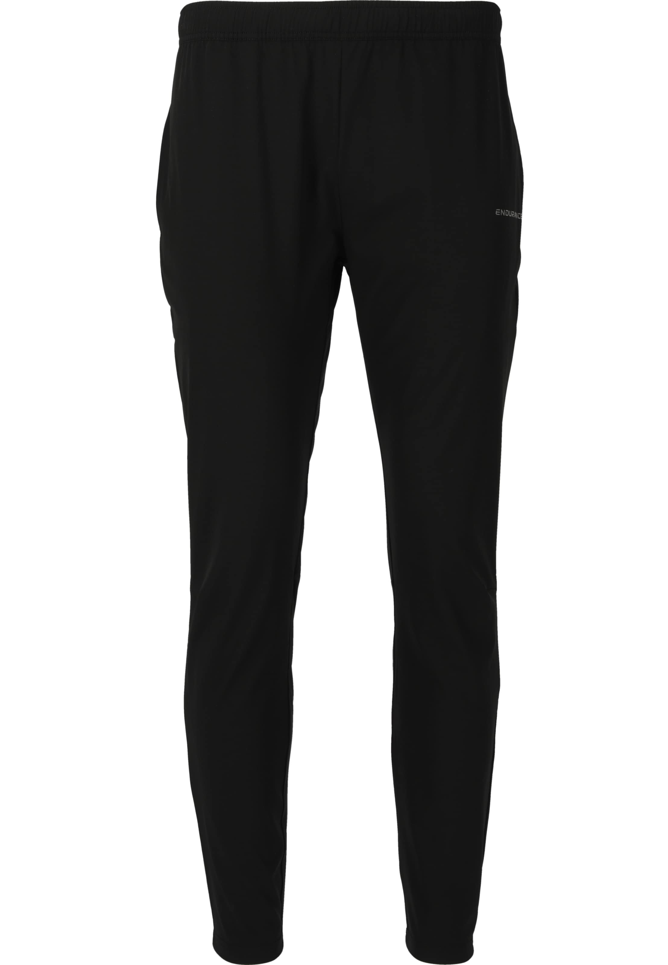 ENDURANCE Tapered Sportbroek 'Jeen' in Zwart: voorkant