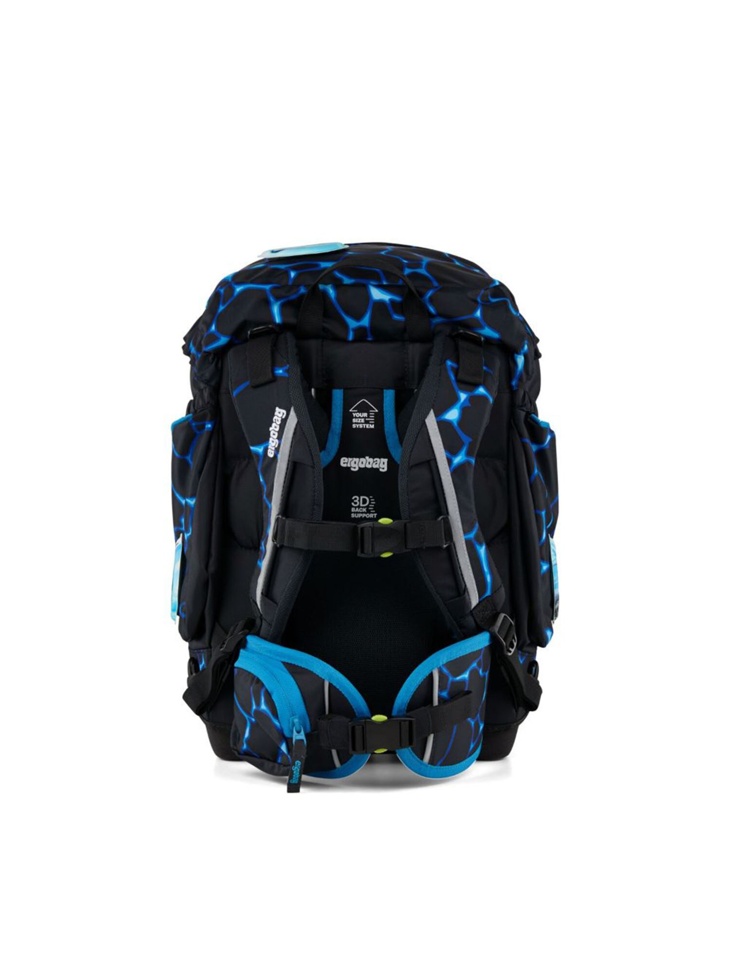 ergobag Backpack 'Schulrucksack Set' in Blue