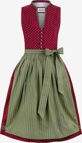 STOCKERPOINT Dirndl in Groen: voorkant