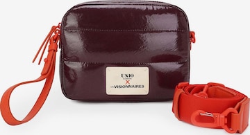 Les Visionnaires Schoudertas 'Unio Paris' in Rood: voorkant