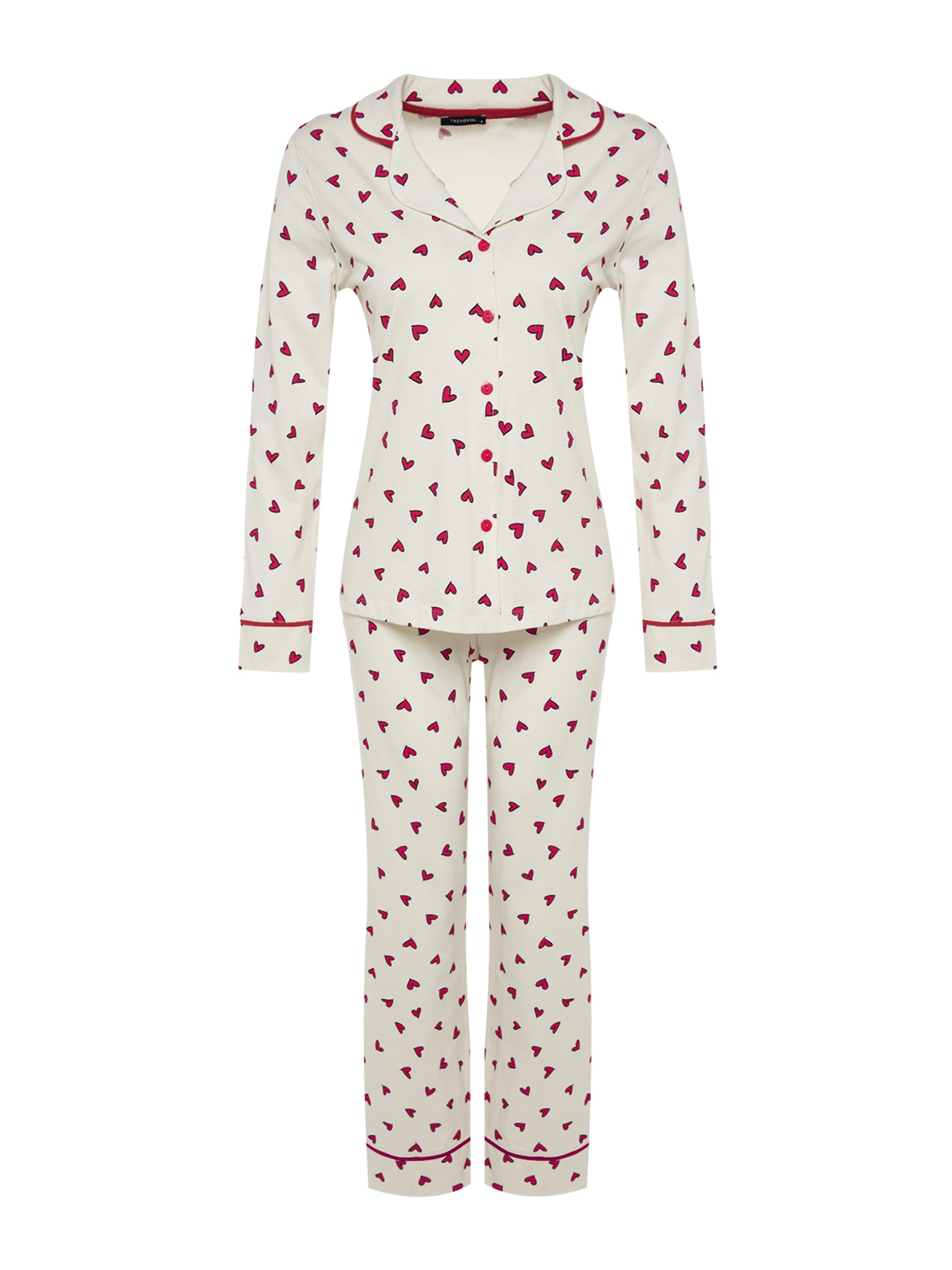 Pigiama di Trendyol in beige: frontale