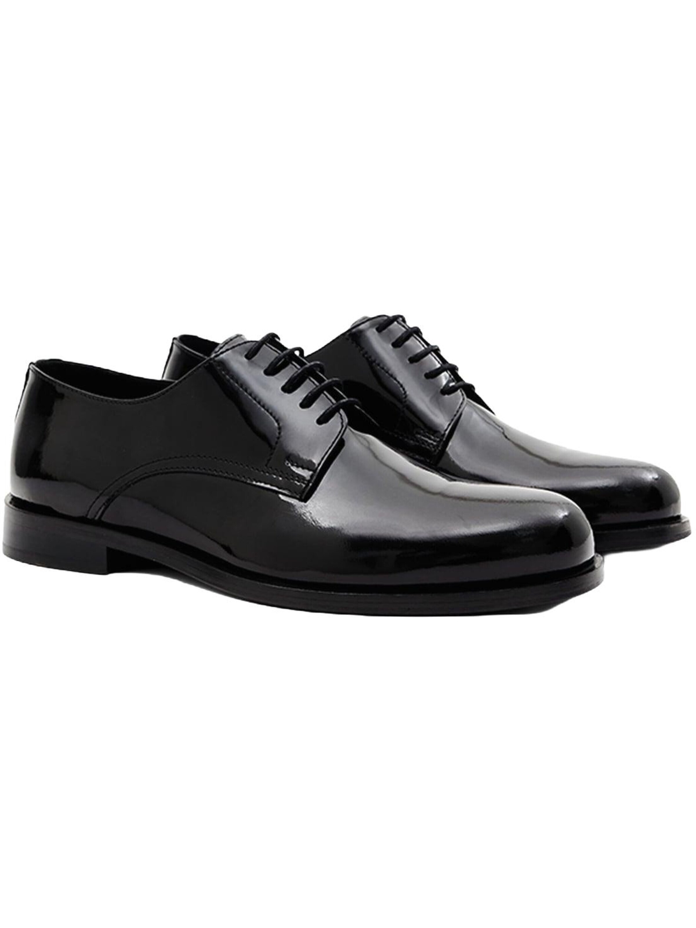 Desa - Zapatos con cordón 'Spitze' en negro: frente