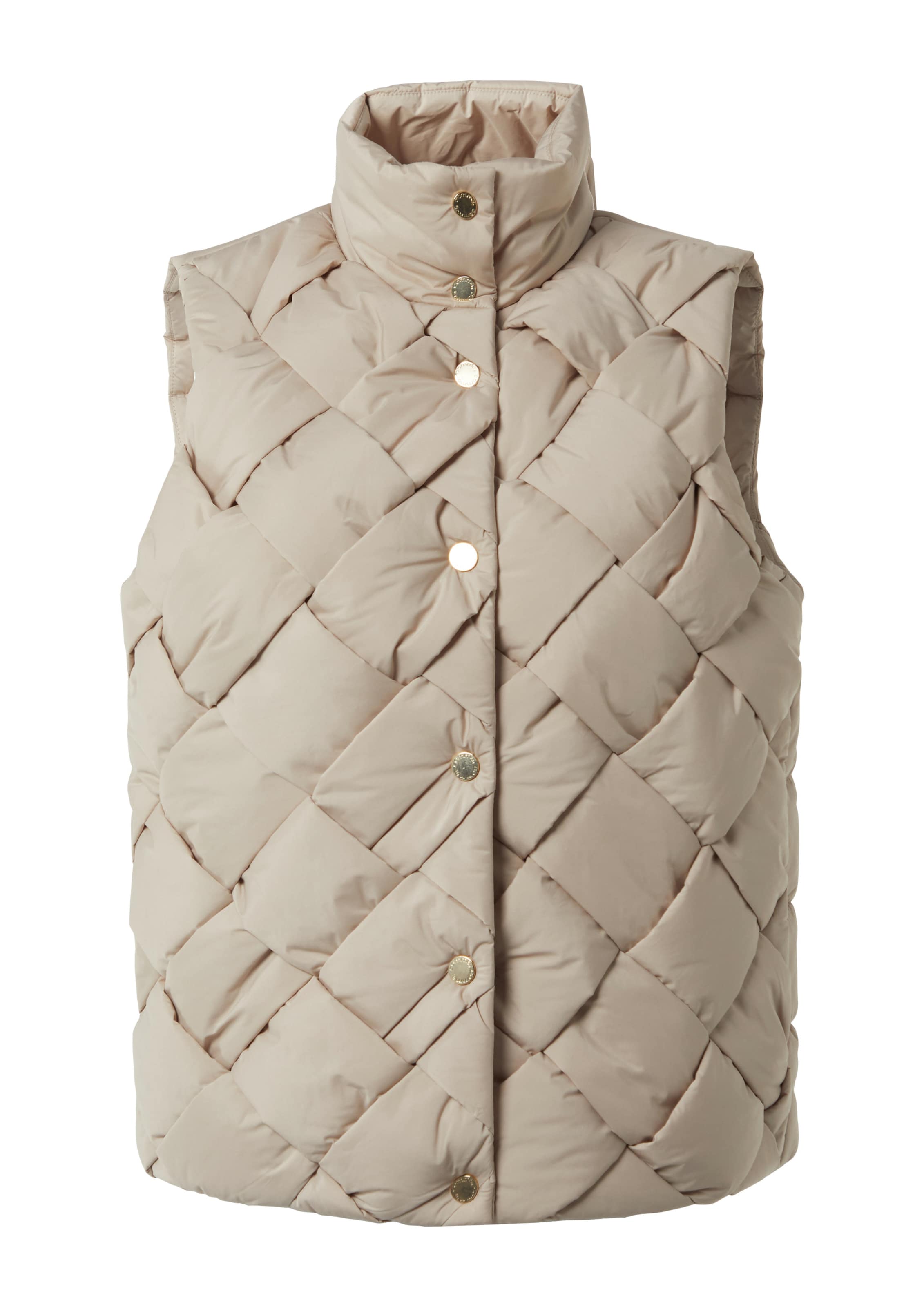 COMMA Vest in Beige: front