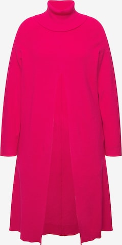 Ulla Popken Sweater in Pink: front