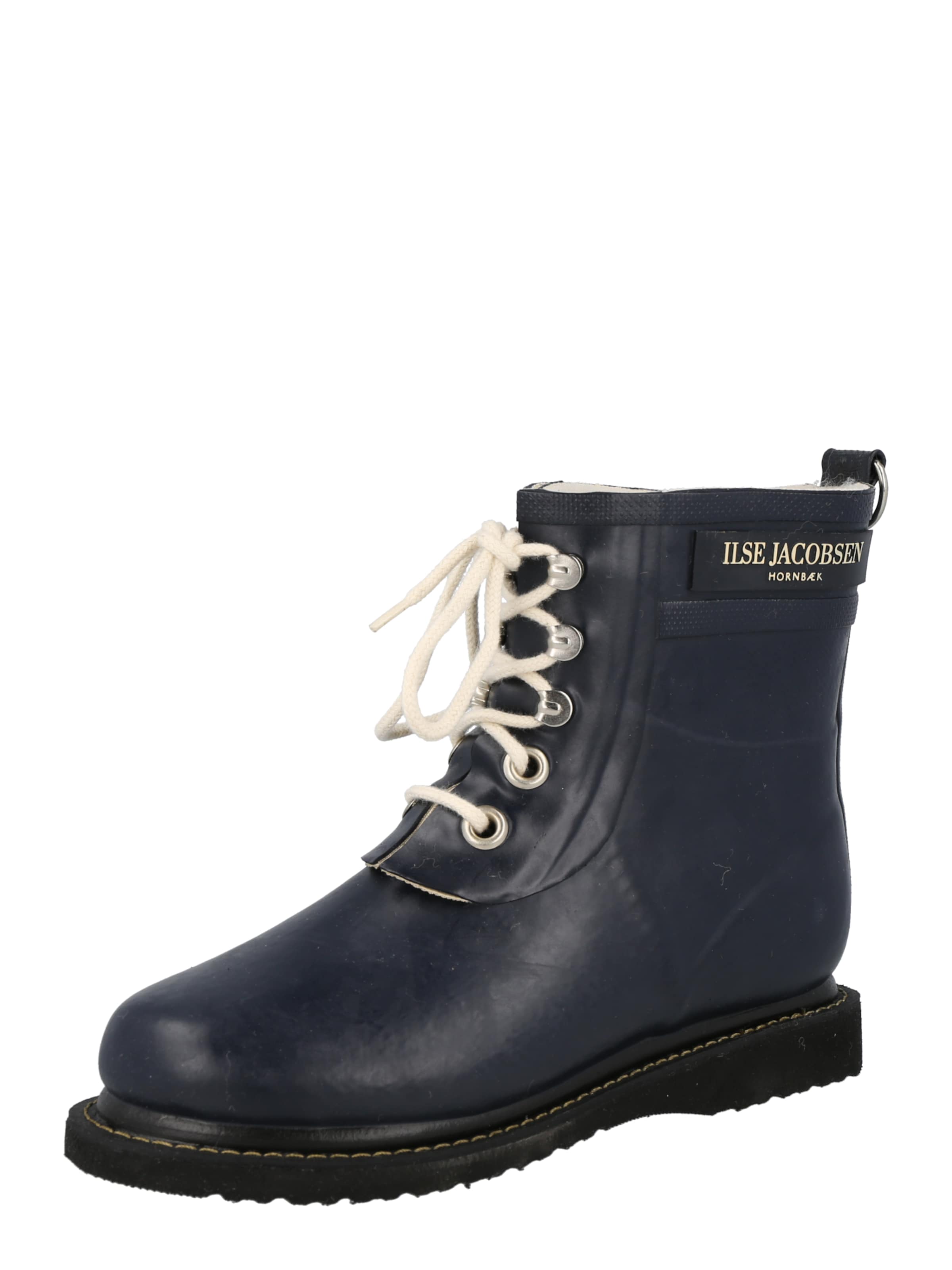 ILSE JACOBSEN Rubber boot in Blue: front