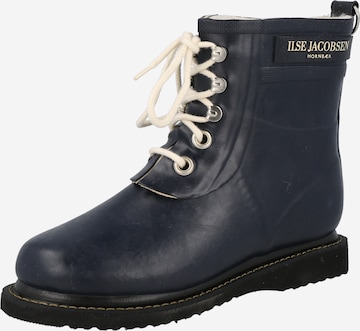 ILSE JACOBSEN Rubber boot in Blue: front