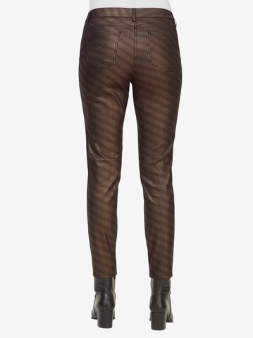 Skinny Pantalon Rick Cardona by heine en marron