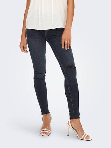 JDY Skinny Jeans 'SHIRLY' in Grijs: voorkant