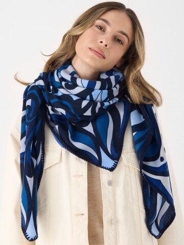 CODELLO Shawl in Blue
