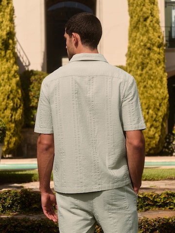 Next Rovný strih Košeľa - Zelená