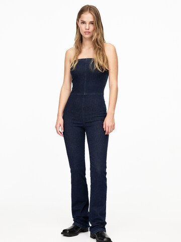 Pull&Bear Jumpsuit in Blue: front