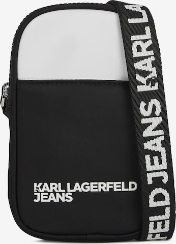 balta KARL LAGERFELD JEANS Išmaniojo telefono dėklas: priekis