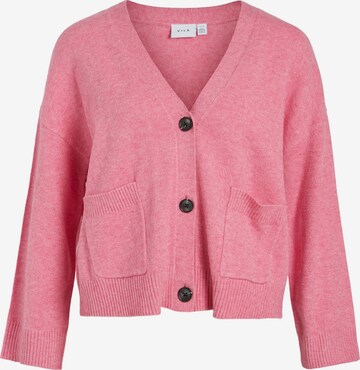 VILA Strickjacke 'Ril' in Pink: predná strana