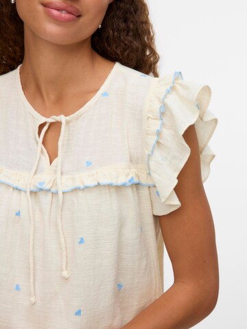 VERO MODA Blouse in Wit