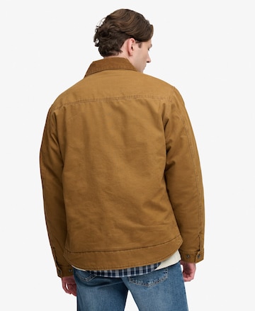 Superdry & Co Between-Season Jacket 'Ranch' in Brown